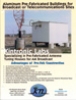 Aluminum Pre-Fabicated Buildings for Broadcast or Telecommunications Sites