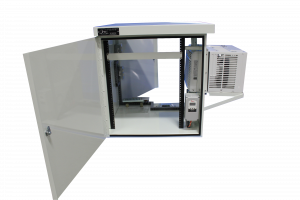 Outdoor Climate-Controlled Equipment Rack