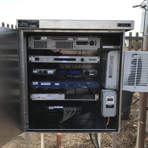 Outdoor Climate-Controlled Equipment Rack