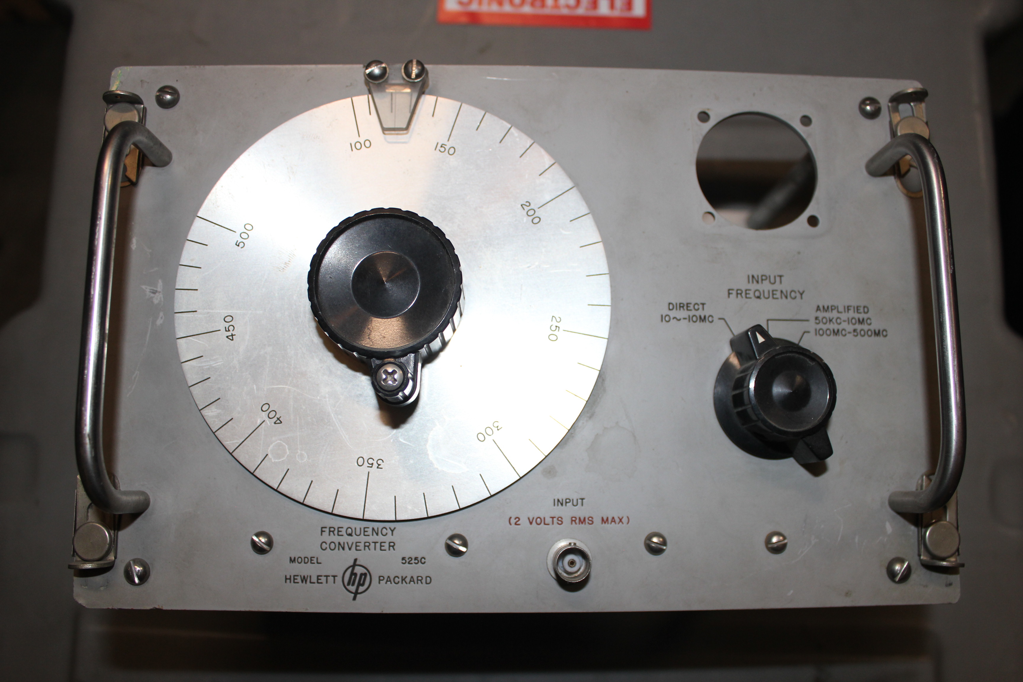 Vintage HP/Agilent Model 525C Frequency Converter