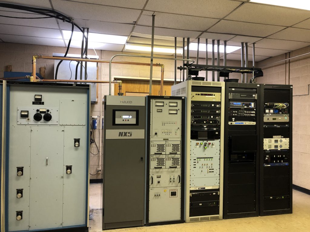 KLZ-AM Transmitter Room