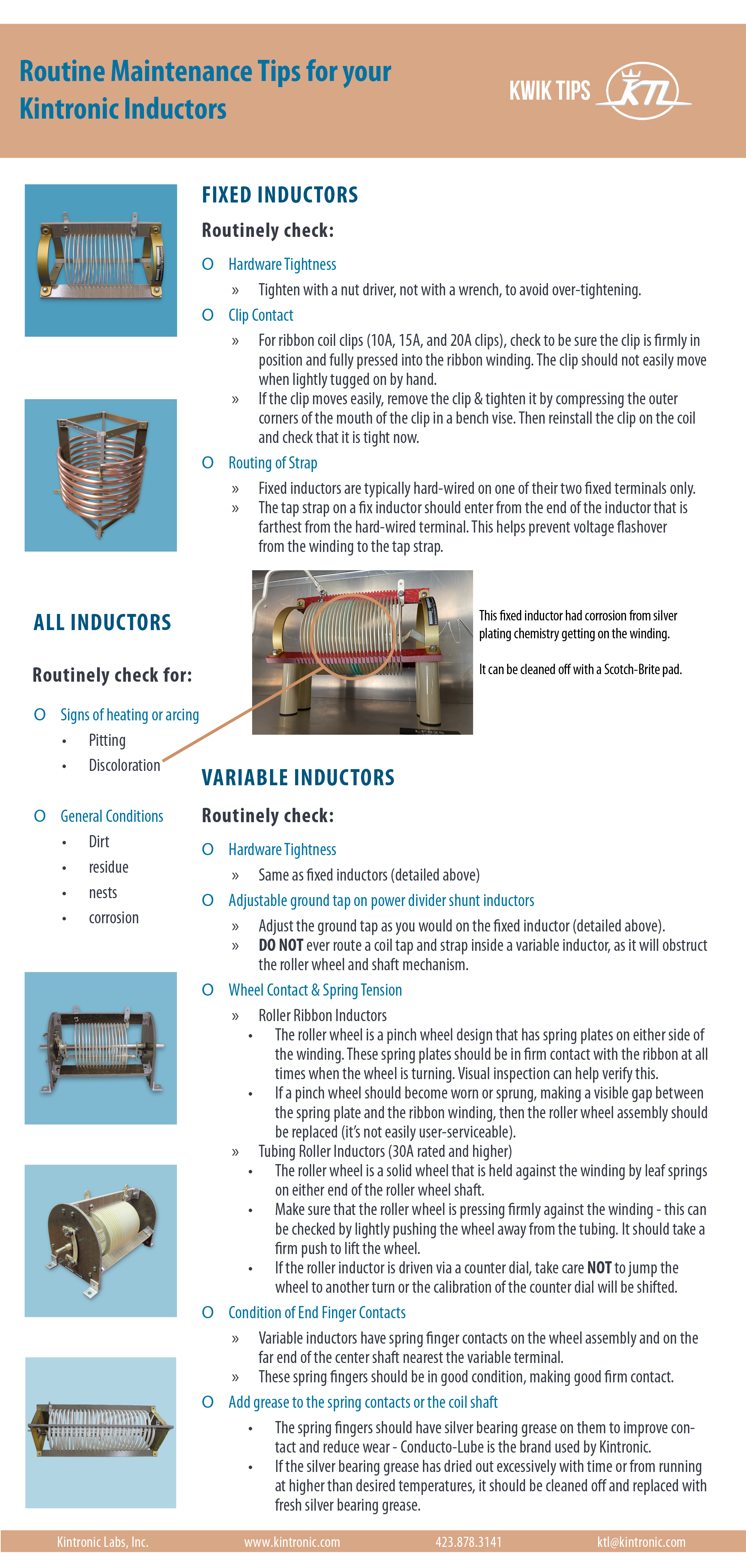 RF Inductor Maintenance Tips